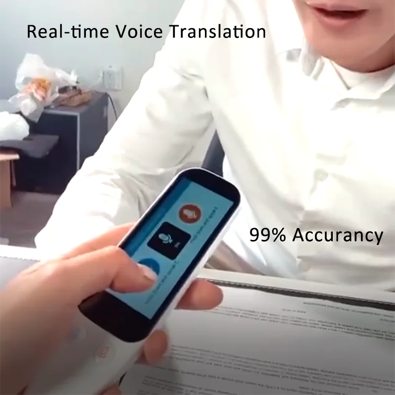 OEM Offline Language Scanner Pen Ocr English Arabic Reading Pen 3.51 inch 32G Translator Voice Text Scanning Translation Device