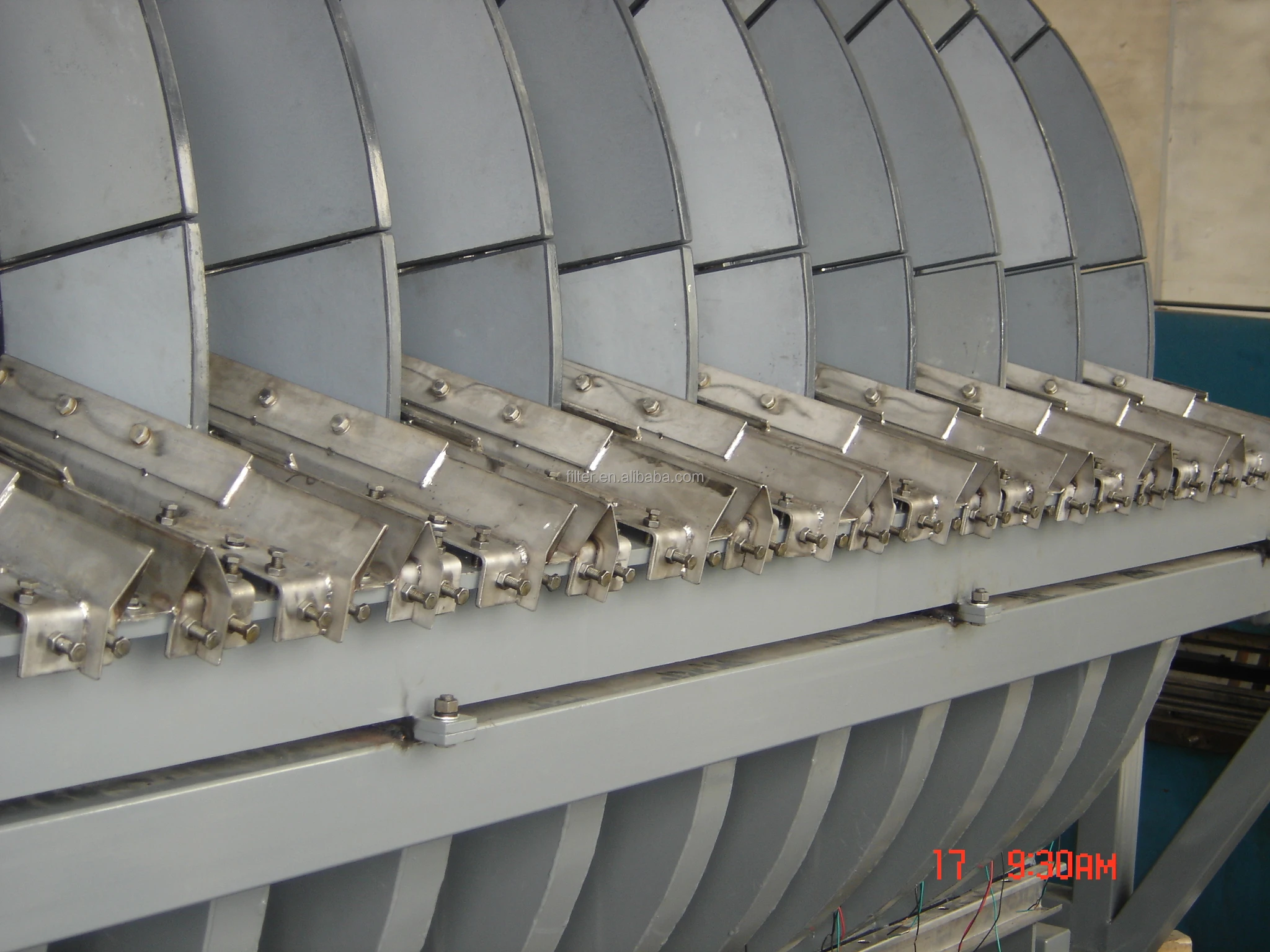 Mechanical sludge dewatering ceramic/drum vacuum filter for chemical, environmental protection