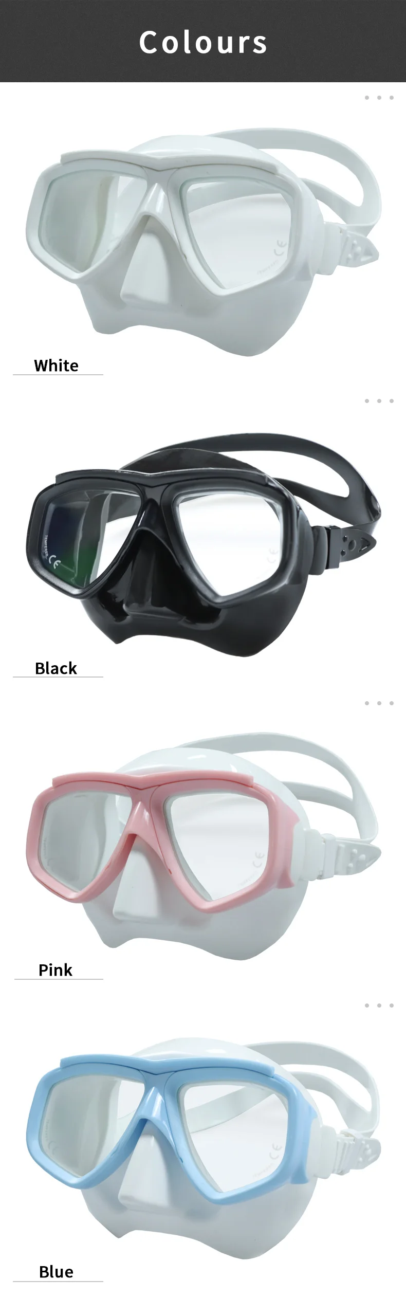 Underwater breathing equipment protection freediving snorkel set mask and breathing tube for underwater diving