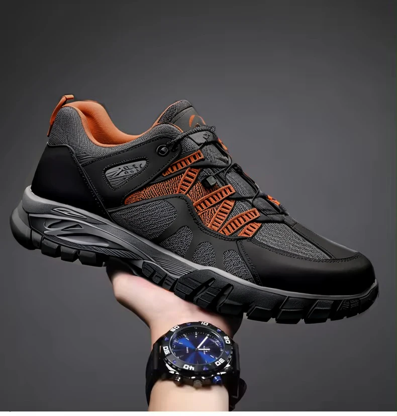 Breathable Odor-Proof Work Shoes Lightweight Construction Site Labor Protection Wear-Resistant Safety Shoes