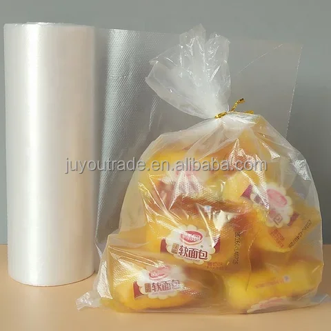 4 Lines 2 Layers Heat Sealing and Cold Cutting Polythene T-shirt Shopping Flat Garbage Bag Making