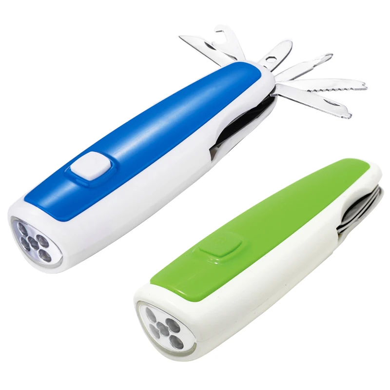 Outdoor Camping Cheap Plastic Led Torch Light Car Use 5*LED Multi-tool Flashlight