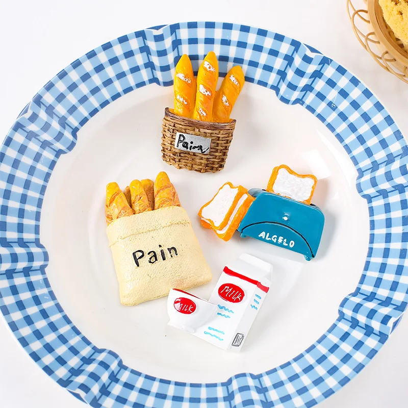 wenqi simulation large food play baguette tomato resin DIY accessories