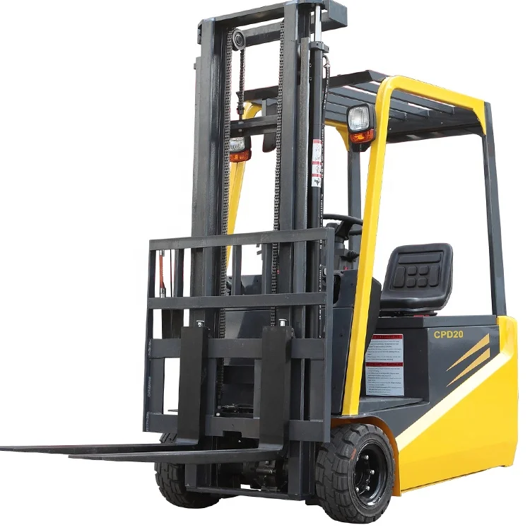 Дополнительный высота подъема штабелер Электрический вилочный погрузчик