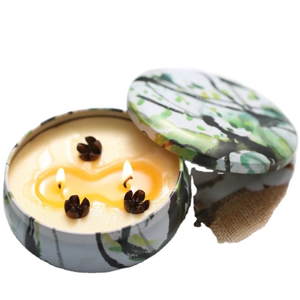 11 OZ Soy Wax Scented Tin Candles for Parties