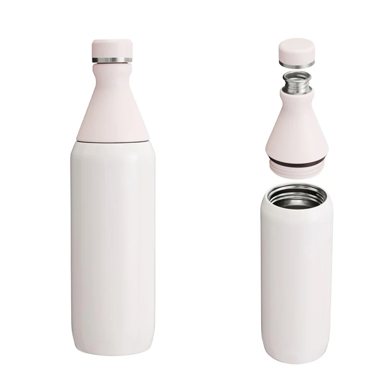 Leak proof 20oz 34oz both size spring All day silm bottle Twist off Lid with Leakproof Seal Slim Design for Travel & Gym
