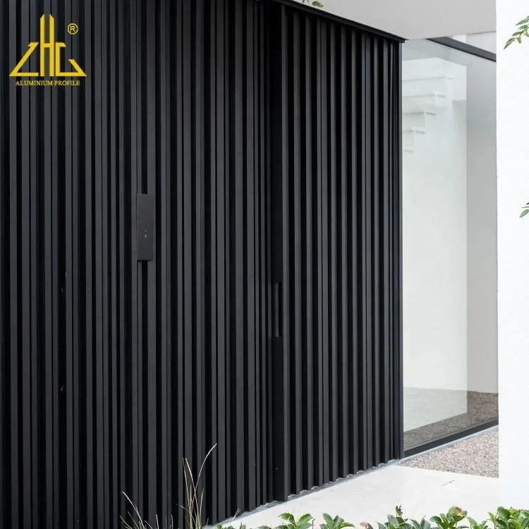 Aluminum Facade Profile Systems Exterior Aluminum Cladding Extrusion