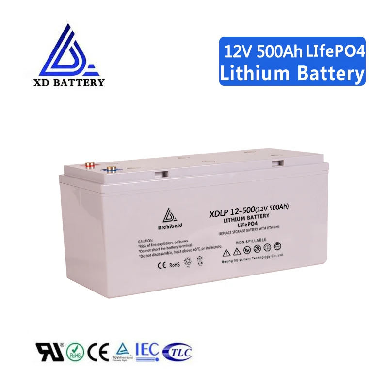 LiFePO4 battery Factory Solar Power Storage System 12v lithium ion battery 460ah BMS control lipo battery AKKU 12V 400AH