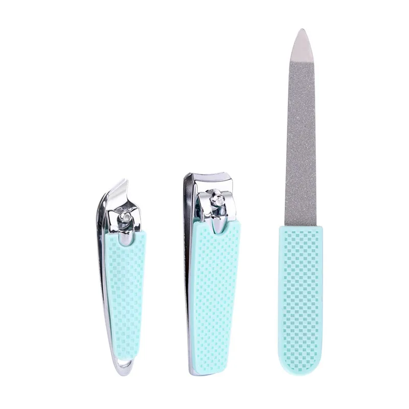 Stock Small moq manicure nail file set Stainless steel Nail Tools set