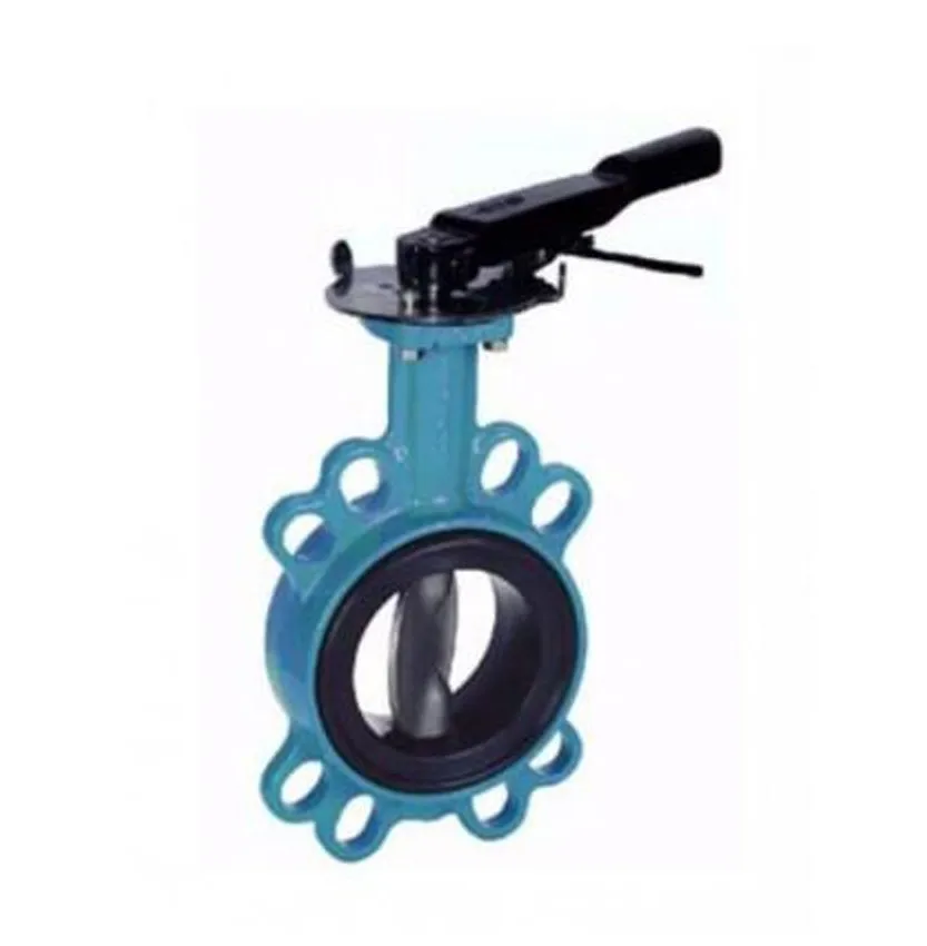 Ductile iron butterfly valve with micro metric handlefor general application OEM and ODM customized support test