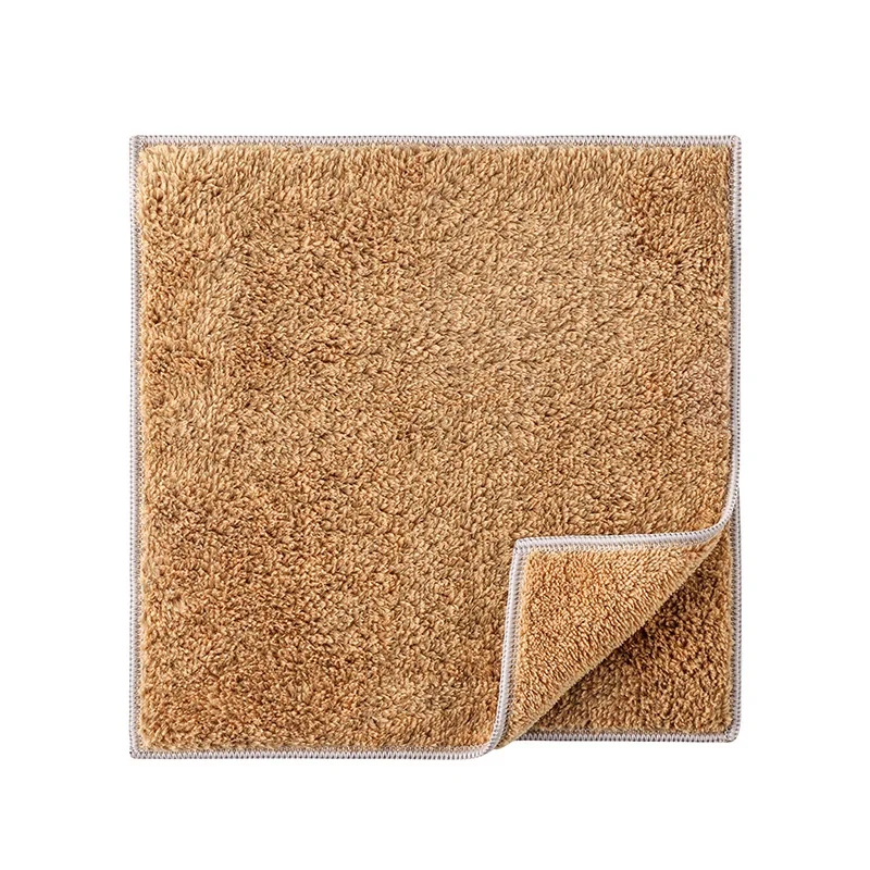 Japanese-style bamboo charcoal dishcloth degreasing household cleaning microfiber absorbent scouring pad kitchen wholesale dishc