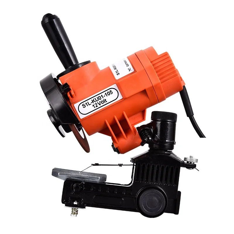 85W Home DIY 12V Chainsaw Chain Grinder Electric Bar Mounted Sharpening Tools