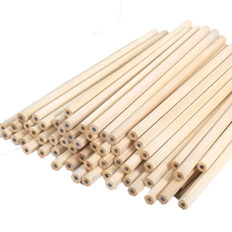 Natural Wood Standard Hight Quality Office School Stationery Pen Loose/Set Package Wholesale Custom HB/2B/other Pencil