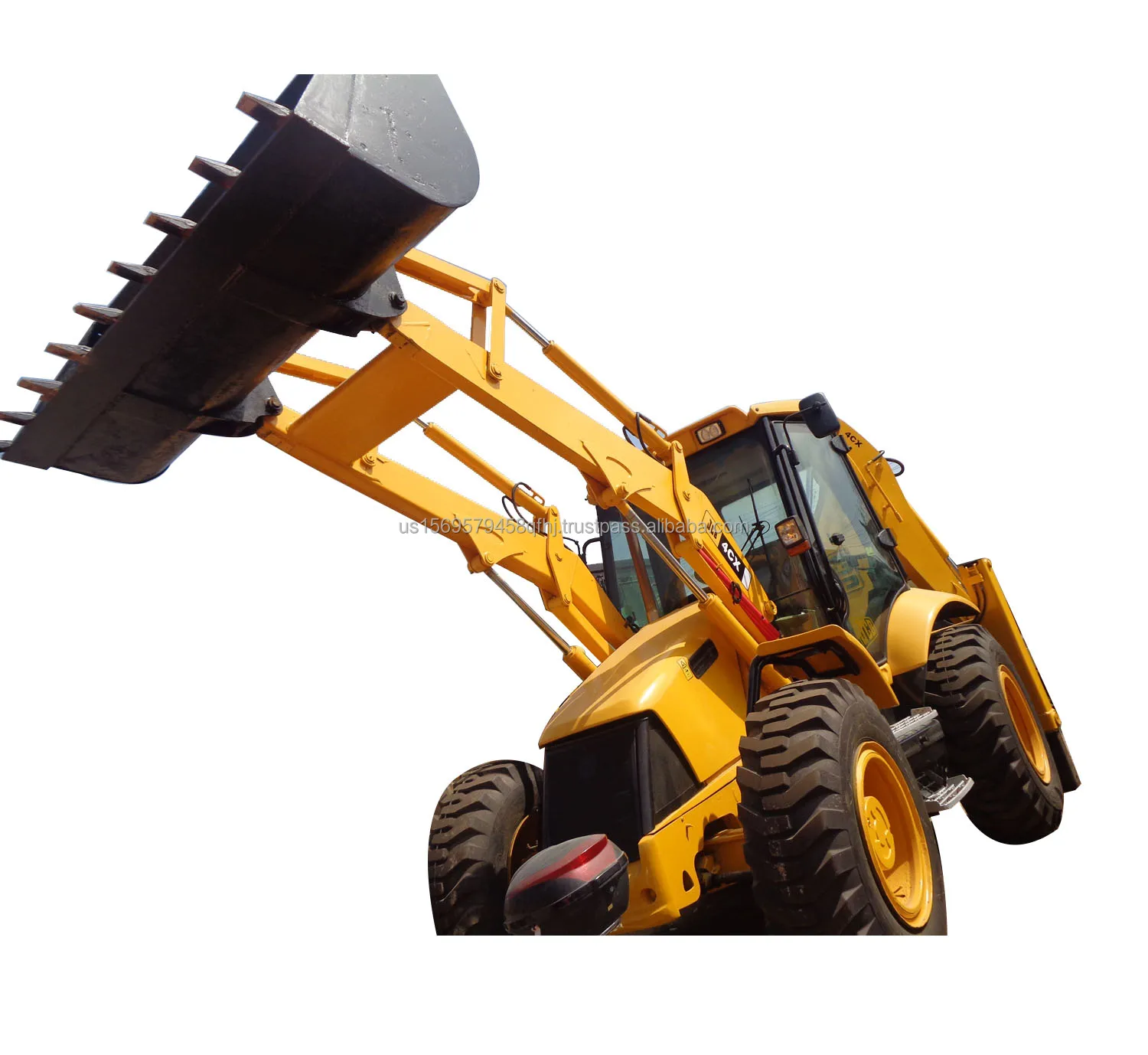 Original Engine Backhoe Loader 4x4 Compact JCB 3CX 4CX 7Ton Used Mini Small Retroexcavadora Farm Tractor Backhoe Loader For Sale