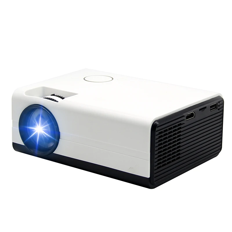 LCD Mini Projector Led Home Theater Video Beamer Supports 1080P Portable Same Mobile Phone Screen Projector Cheap Projector