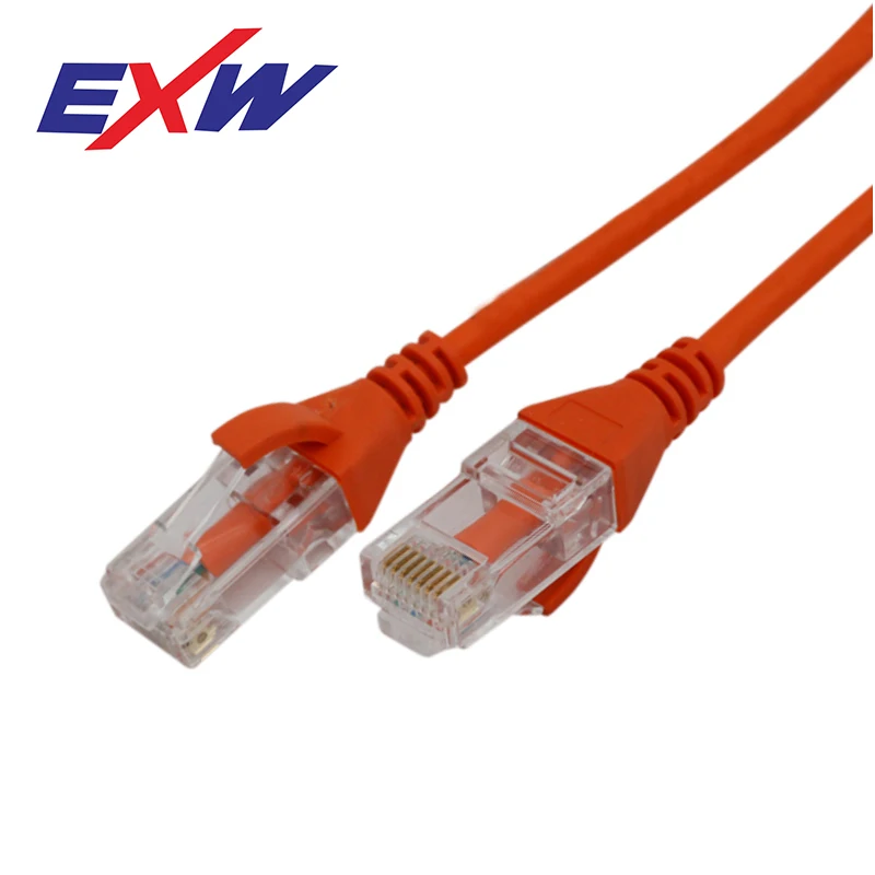  Лидер продаж проводка сетевого кабеля cat6 тонкий патч-корд кабель