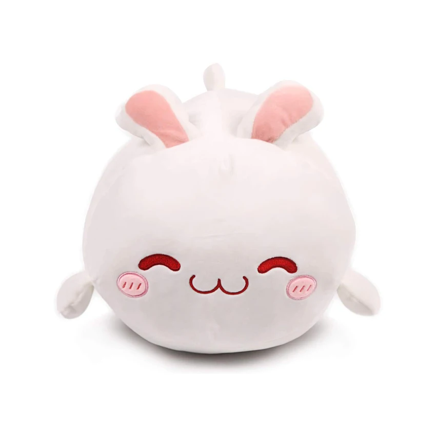 45 cm Soft White Bunny Plush Hugging Pillow Stuffed Animal Doll Toy