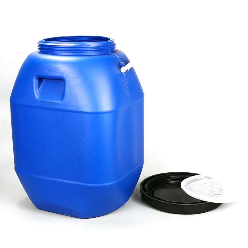 Заводская цена пищевой класс новый стиль высокое качество HDPE пластиковый барабан с крышками для химикатов 50 л