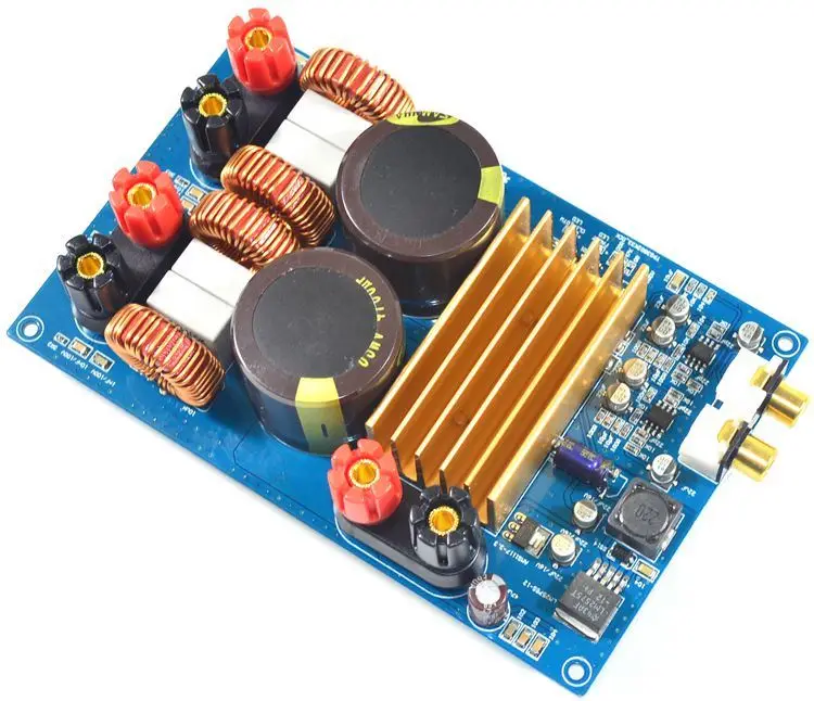 Плата Hi-Fi цифрового усилителя звука TPA3255 класса D 300 Вт