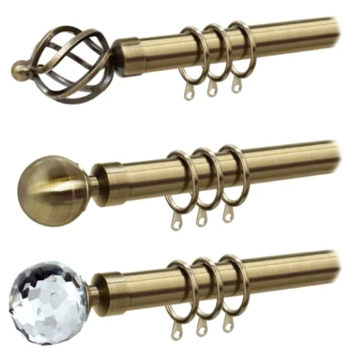 China factory design curtain  poles extendable curtain rods for  windows