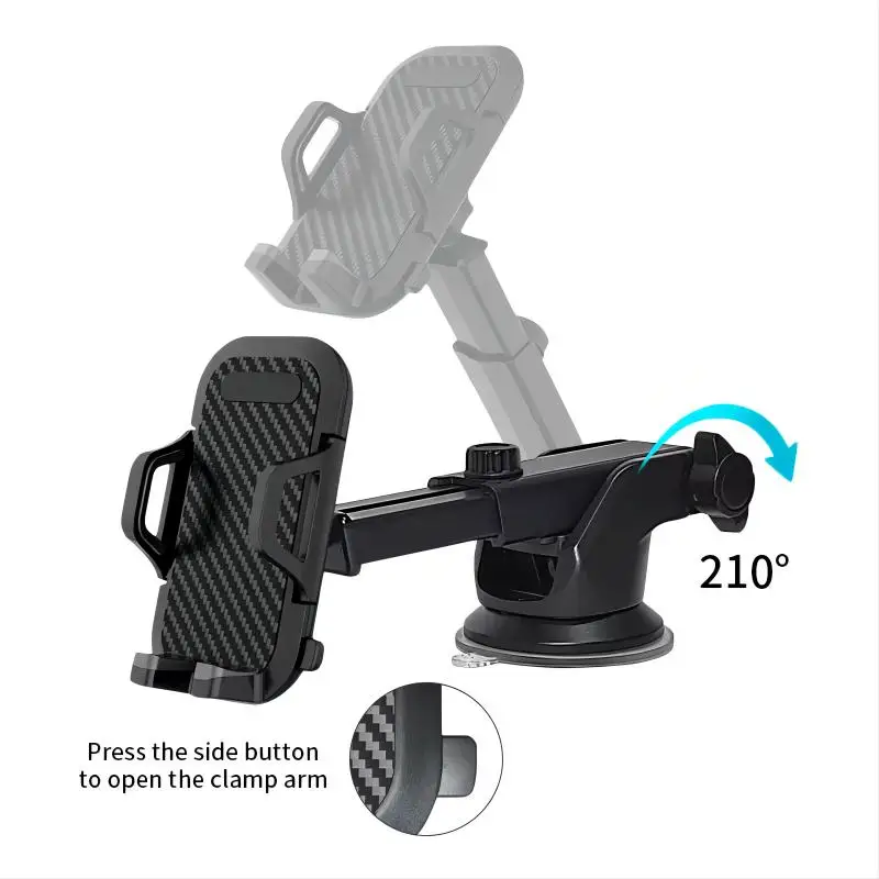Trending Mobile Mount Dashboard Car Phone Holders Cellphone Holder for Car Suction Cup Holder Mobile Stand Car Phone Mount