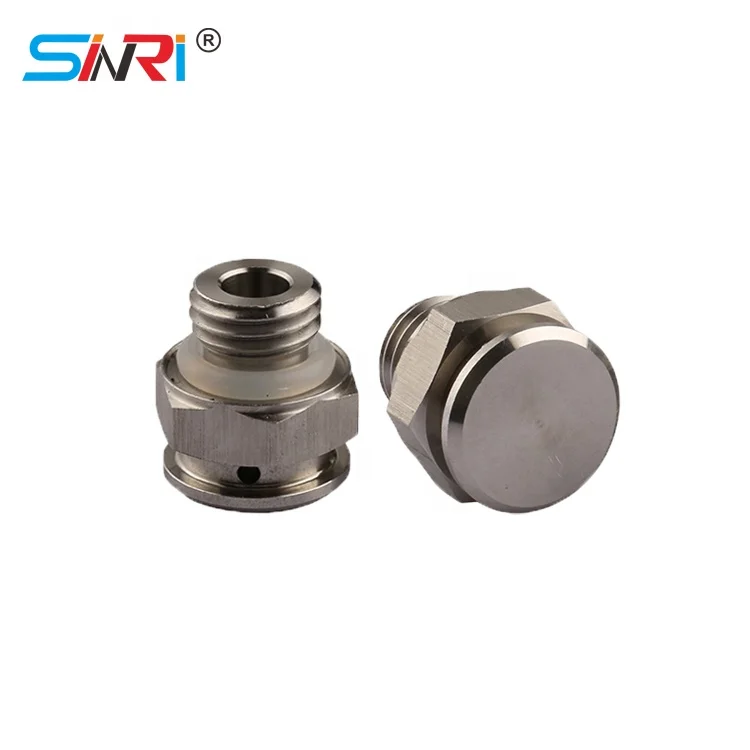 SINRI Wholesale Pressure Release Vent Valve IP67 M12 Stainless Steel Gearboxes Vent Plug For Auto components