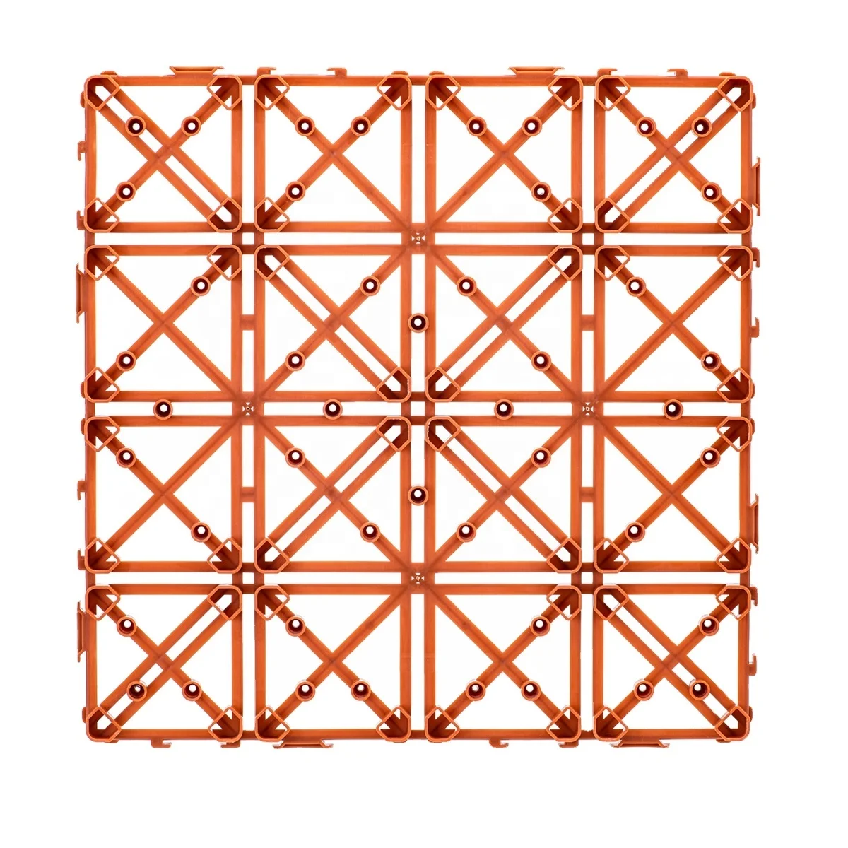 PB-19 DIY Interlocking Plastic Base Garden Deck Tile