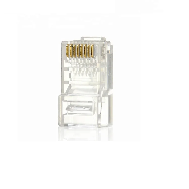 RJ45 водонепроницаемый прозрачный разъем Ethernet LAN 8P8C Cat5 Cat5E Cat6