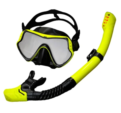Hot Sell Water Sports Training Diving Equipment Silicone Diving Mask Snorkeling set