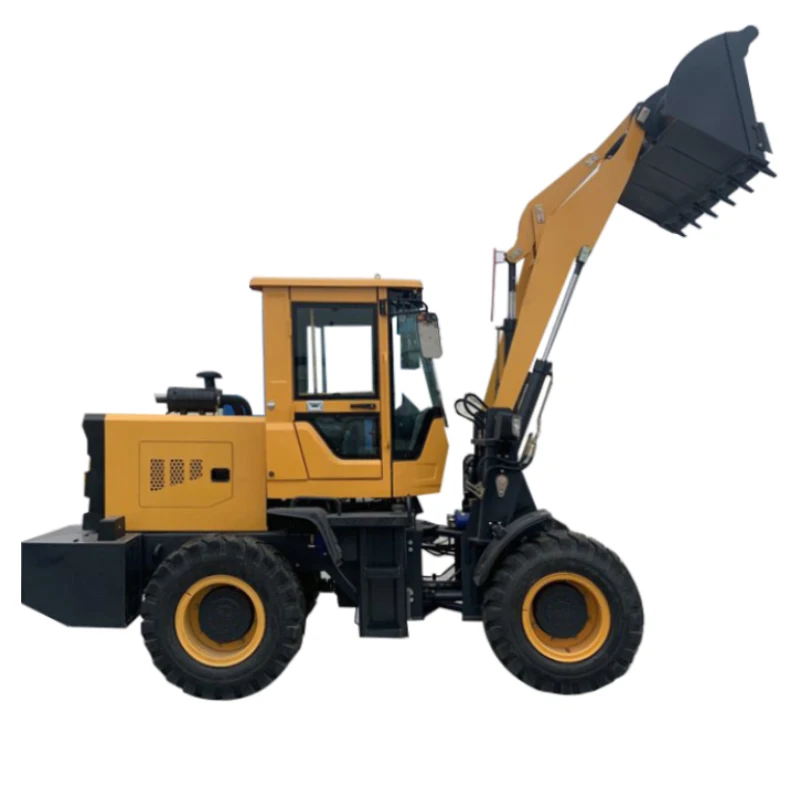 Shandong WOLWA 3.2 ton front end bucket loader mini compact wheel loader