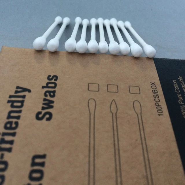  Многоразовые палочки для ушей бумажная палочка очиститель макияжа ватные