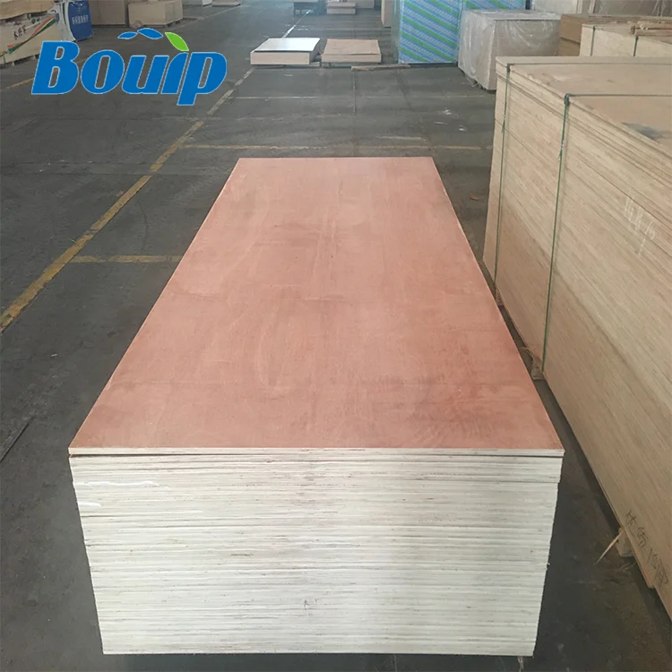 China Supplier High Quality 1/2 Inch 3/4 Inch 4*8ft Plain Okoume veneer Plywood E0 With Wholesales Price