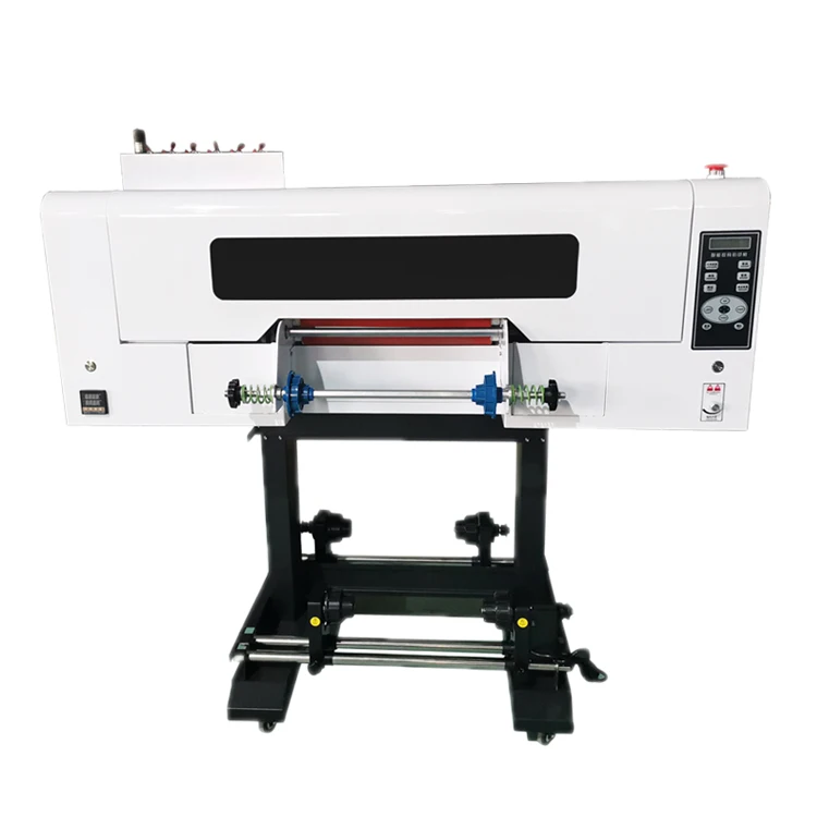 New A3 UV DTF Printer with XP600 Printhead 30cm 6-Color CMYKWV Automatic Inkjet for Retail Exquisite Appearance