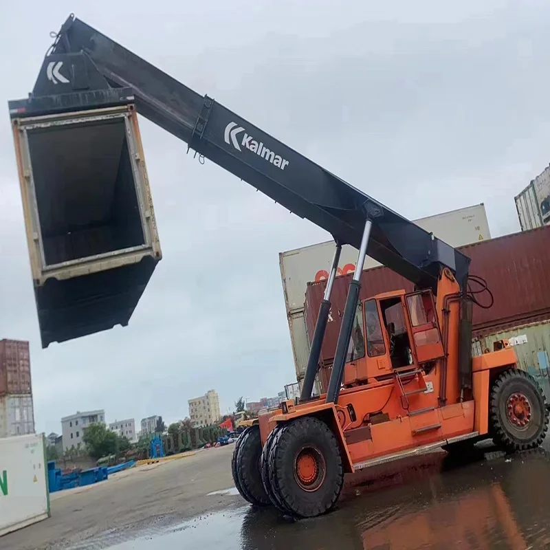 Used Reach Stacker Kalmar  Container Handler 41 Tons Kalmar Port Container Machine Box Forklift