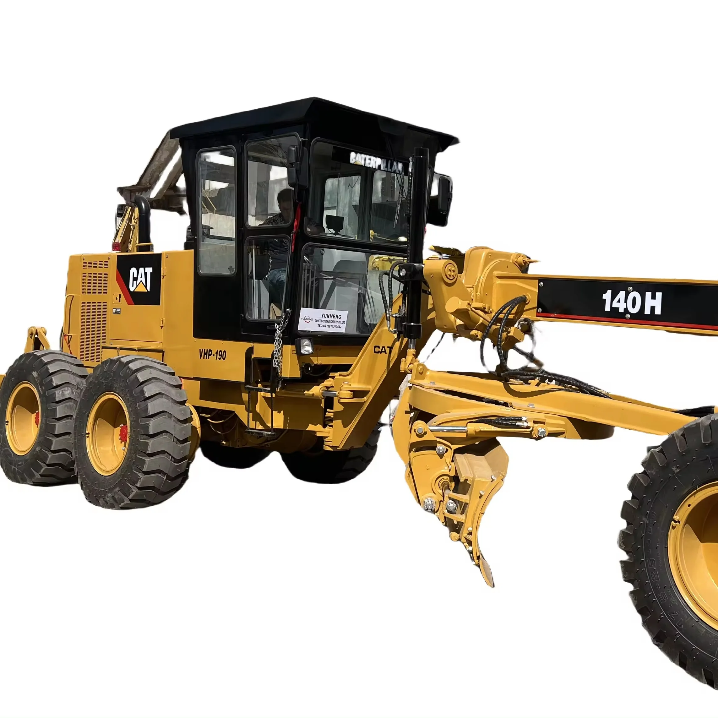 Strong Power Used Cat 140H 140 14 140 motor grader/ USA original caterpillar used motor graders 140k 140h 140g 14h 14g for sale