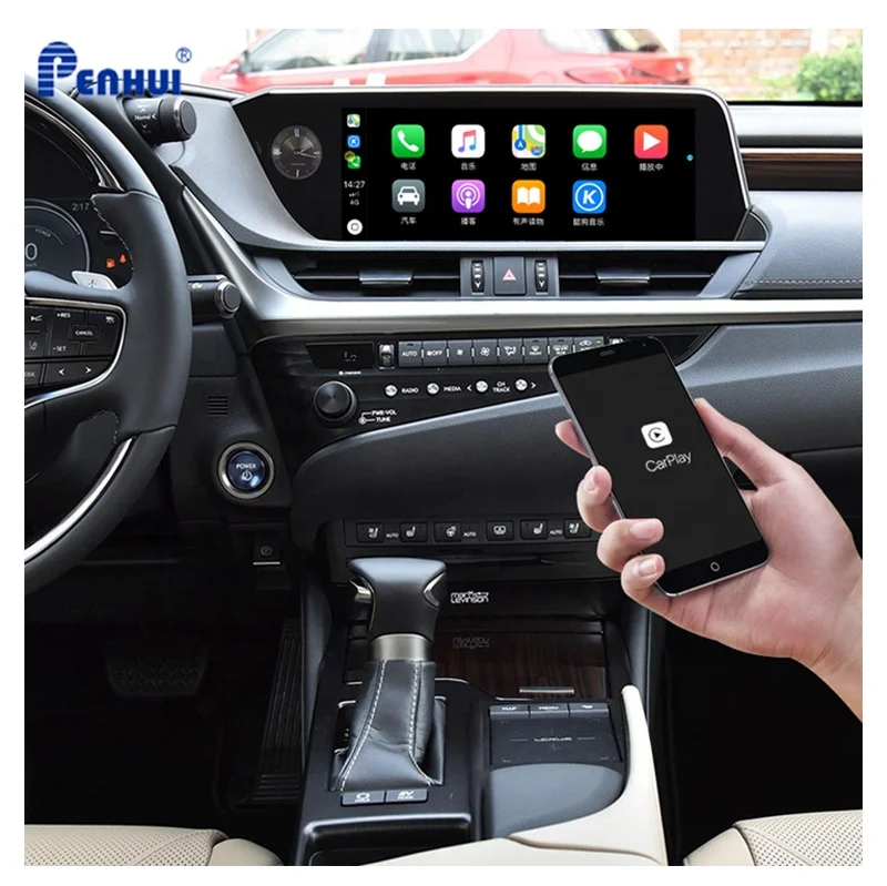 Автомобильный DVD-проигрыватель на Android для Lexus ES(2018-2020) автомобильное радио мультимедийный видеоплеер навигатор GPS 10 0 двойной разъем 5 1