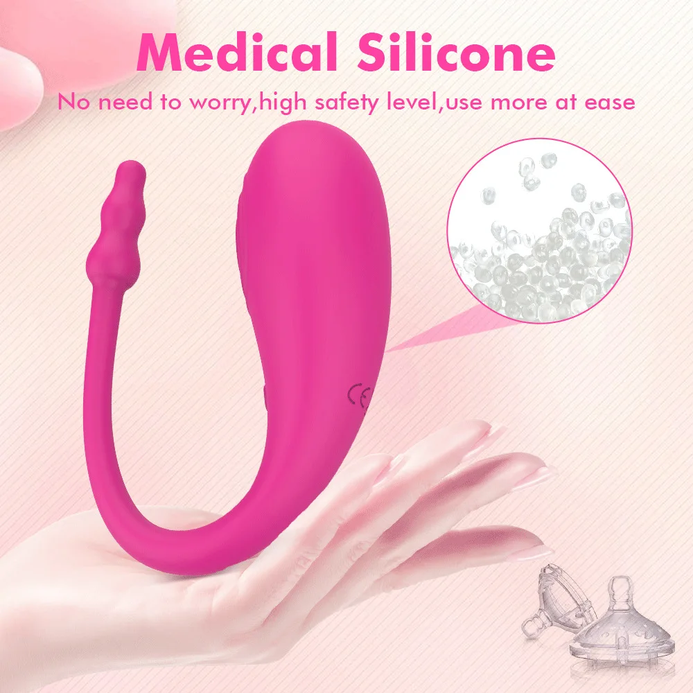 APP Remote Control Wearable10 vibration mode Dildo Vibrators for Women G-spot Clitoris Invisible Panties Adult Sex Toys 18+%