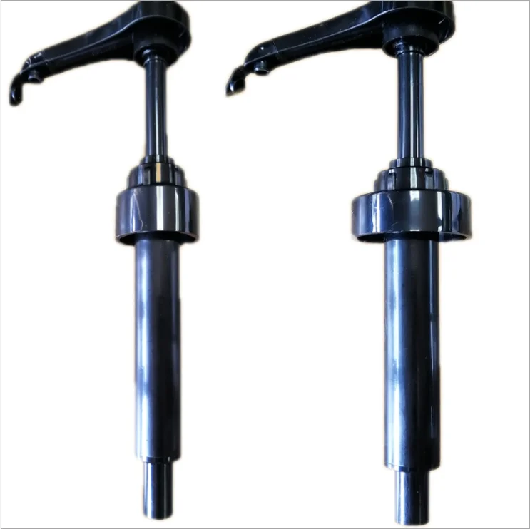 Factory Outlet Bar&coffee shop  Hot sale Wine & Drink mixing tools PP plastic long nozzle syrup dispenser pump