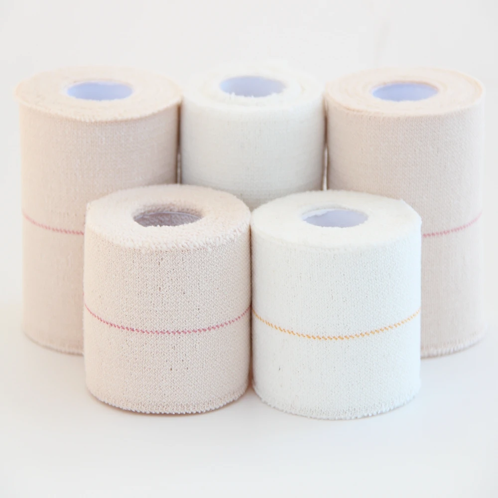 Medical Elastic Adhesive Bandage Roll Tape Self Adherent Cohesive Wrap Bandages Flexible Stretch Bandages Tape
