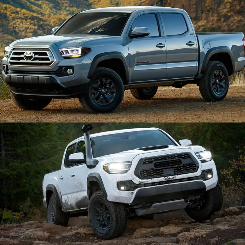  Полный светодиод для Toyota Tacoma Pickup TRD 2015 2016 2017 2018 2020 черная Светодиодная трубка переключающий последовательный сигнал tacoma
