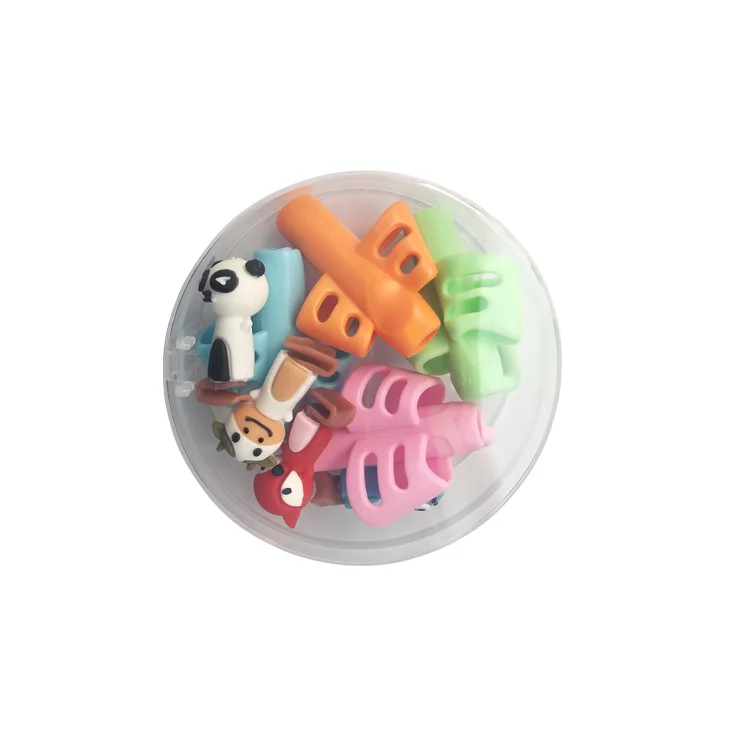  Pencil Holder Grips Pen Writing Aid Grip Set for Kids