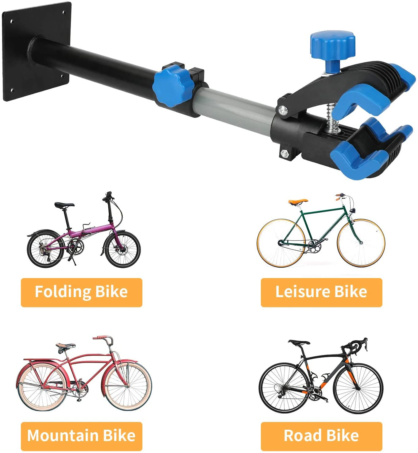 Wall Mount Bicycle Repair Stand Bike Repair Rack for Road Bike