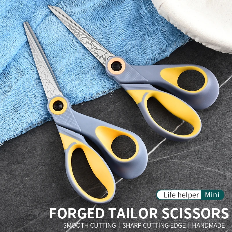 Premium Pp/Tpr Handle Household Kitchen Vegetable Chicken Bone Scissors