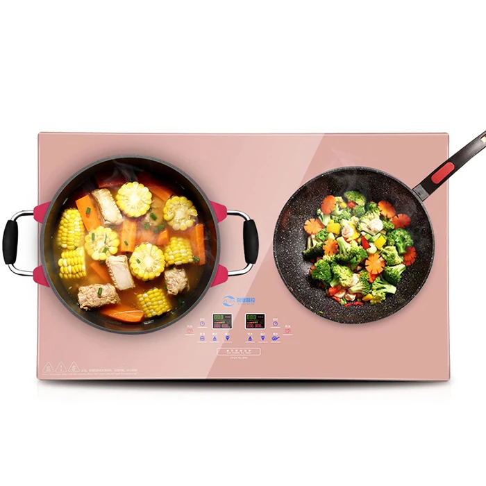 durable commercial restaurant induction cooktop double burner induction hob