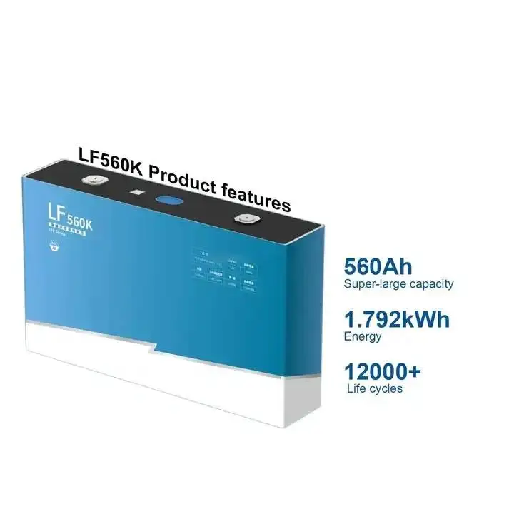EV LF560K lifepo4 560Ah 12000 цикл 3 2 В 560 К Lifepo4 призматический элемент класса 600ah 628AH батарея литий-ионные батареи