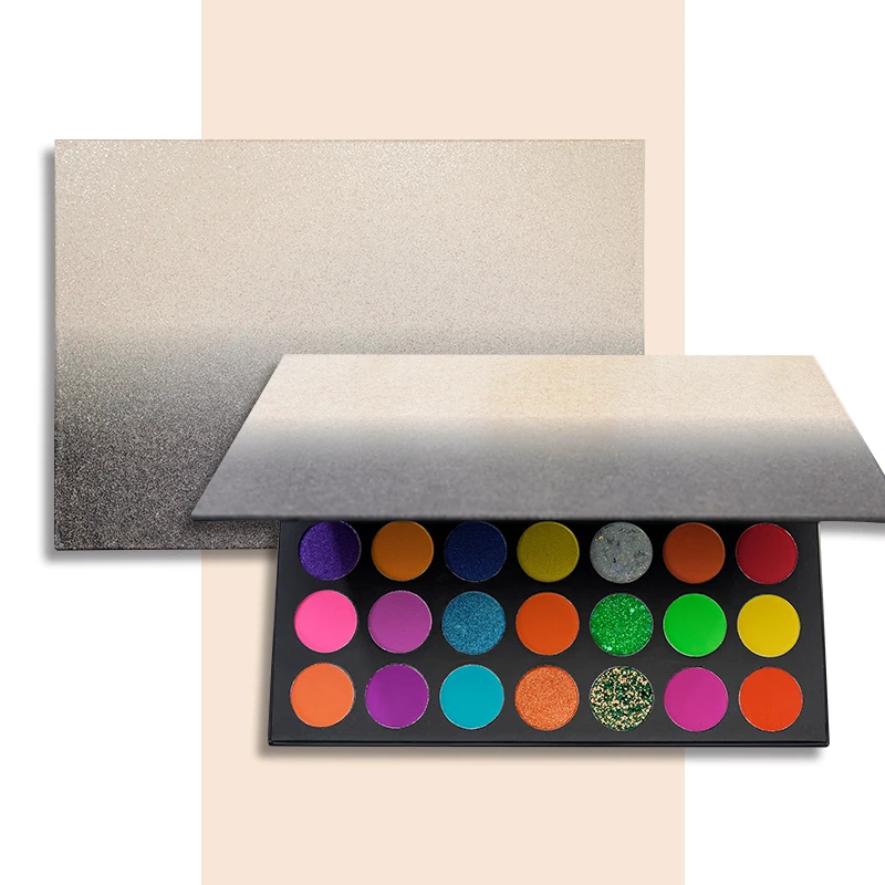 High Quality And High Pigment Eyeshadow Palette Wholesale Makeup Eye Shadow Palette 35 Colors Makeup Flash Eye Shadow No Logo