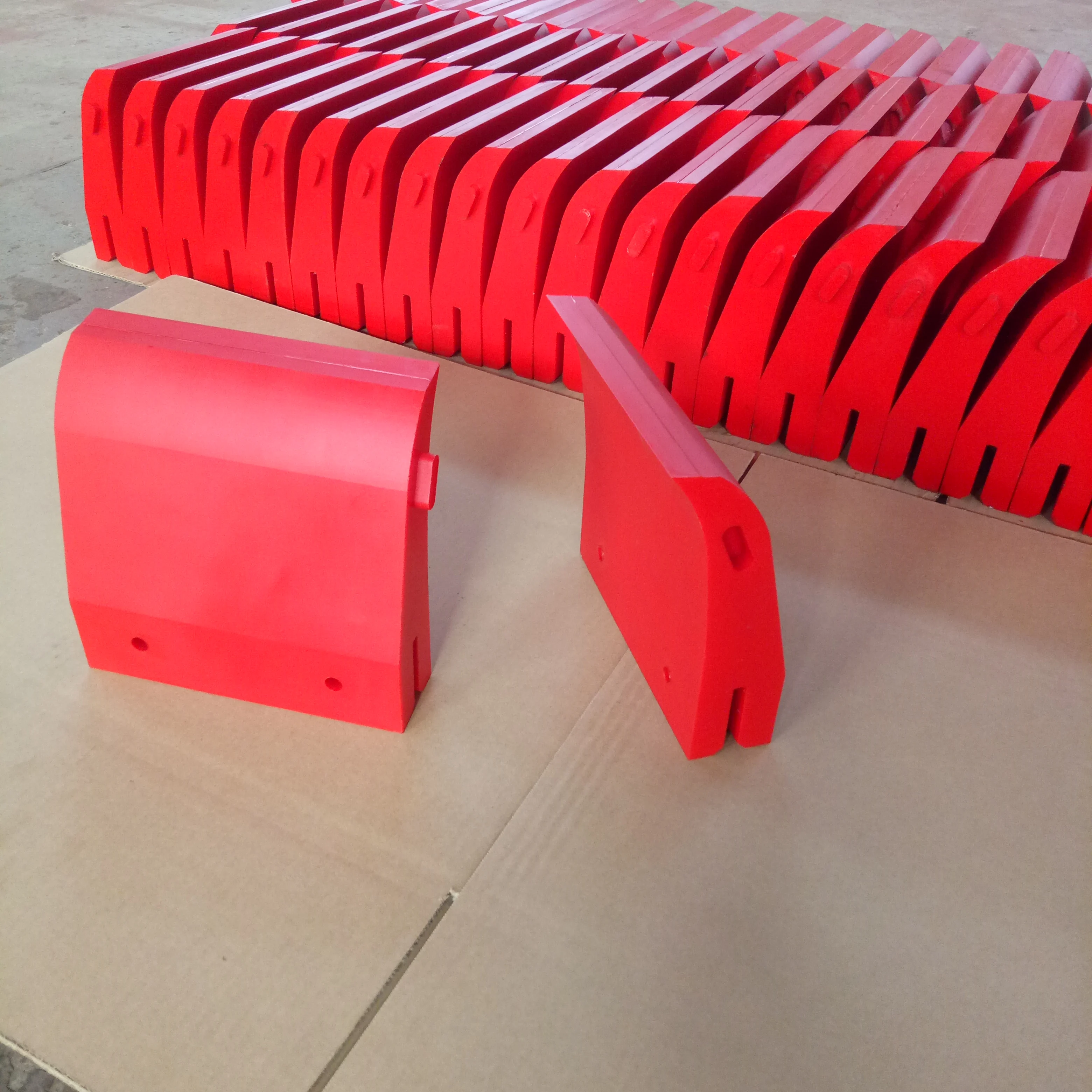 customized conveyor belt polyurethane scraper blade