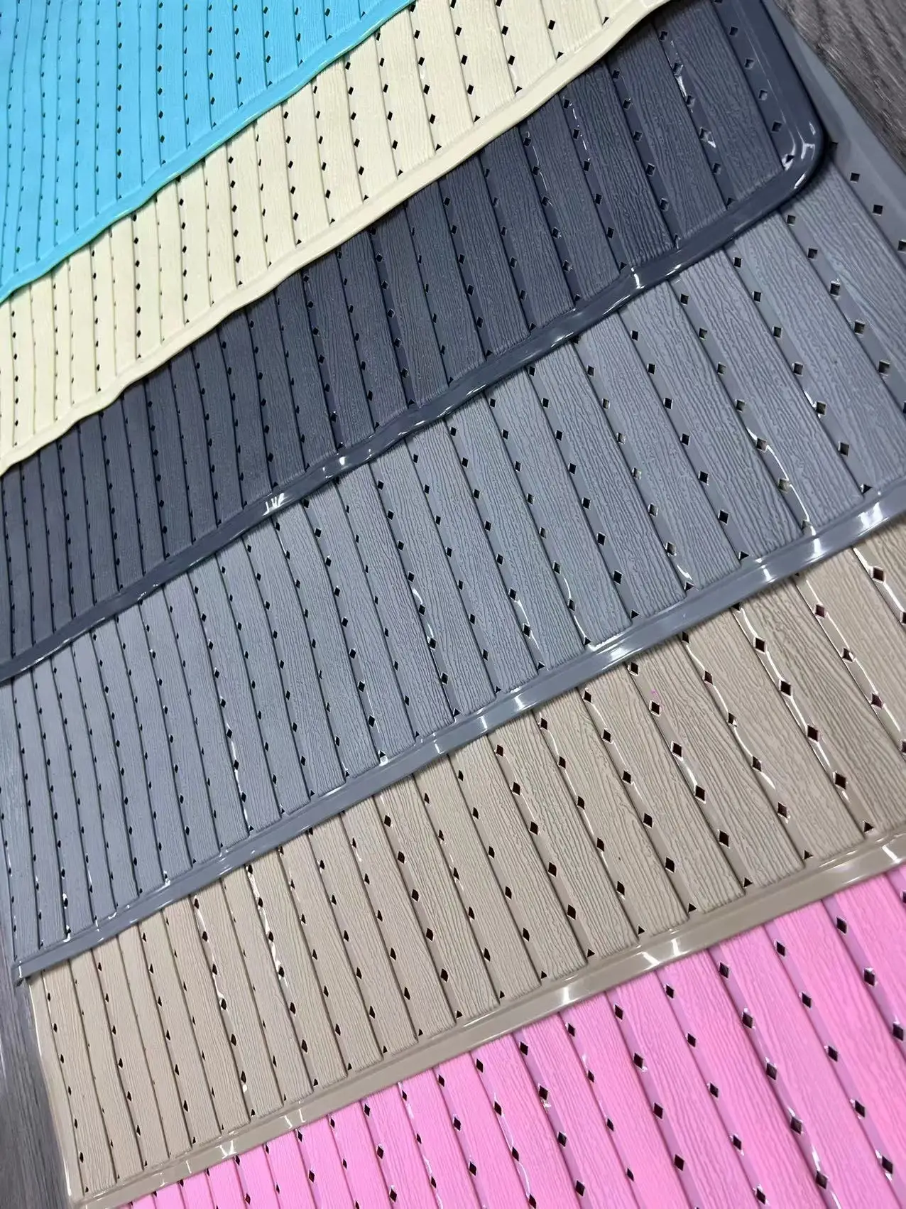 Новый дизайн, коврик для ванной из ПВХ, нескользящий супер-всасывающий коврик для ванной, индивидуальный цветной коврик для ванной