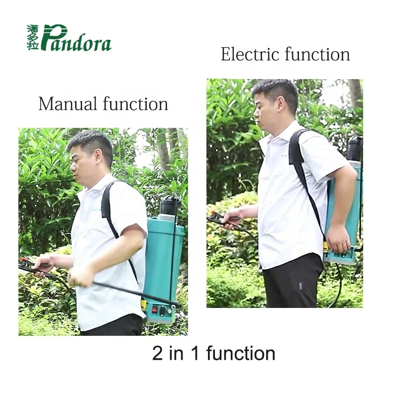 Pandora Economic Level Best Price 16 liter Agriculture Knapsack Electric Hand 2 in 1
