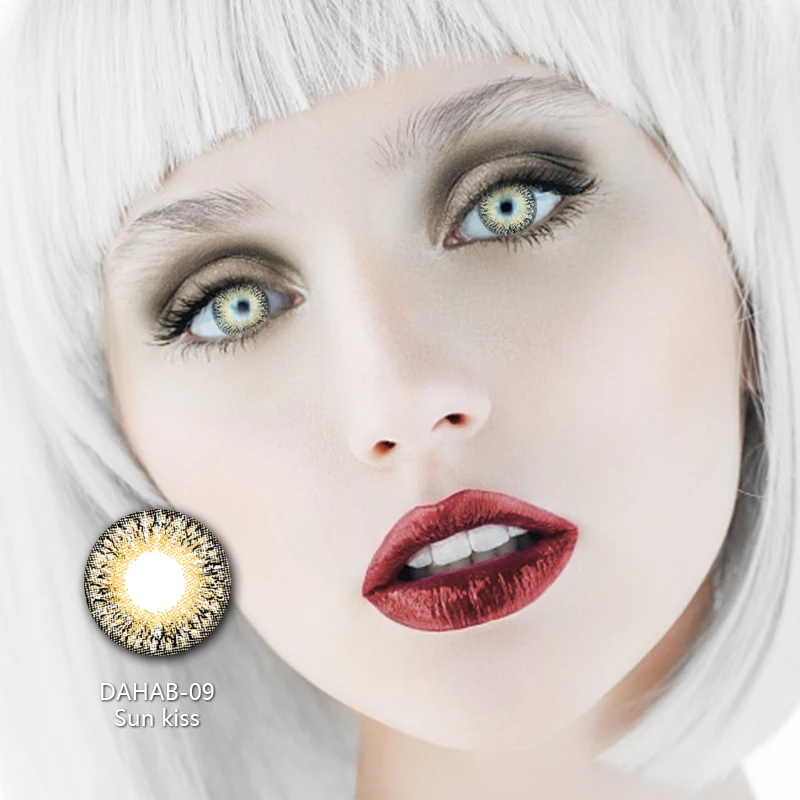Colorcon  series  MIX COLOR South Korea sells well in the US DAHAB contact lens
